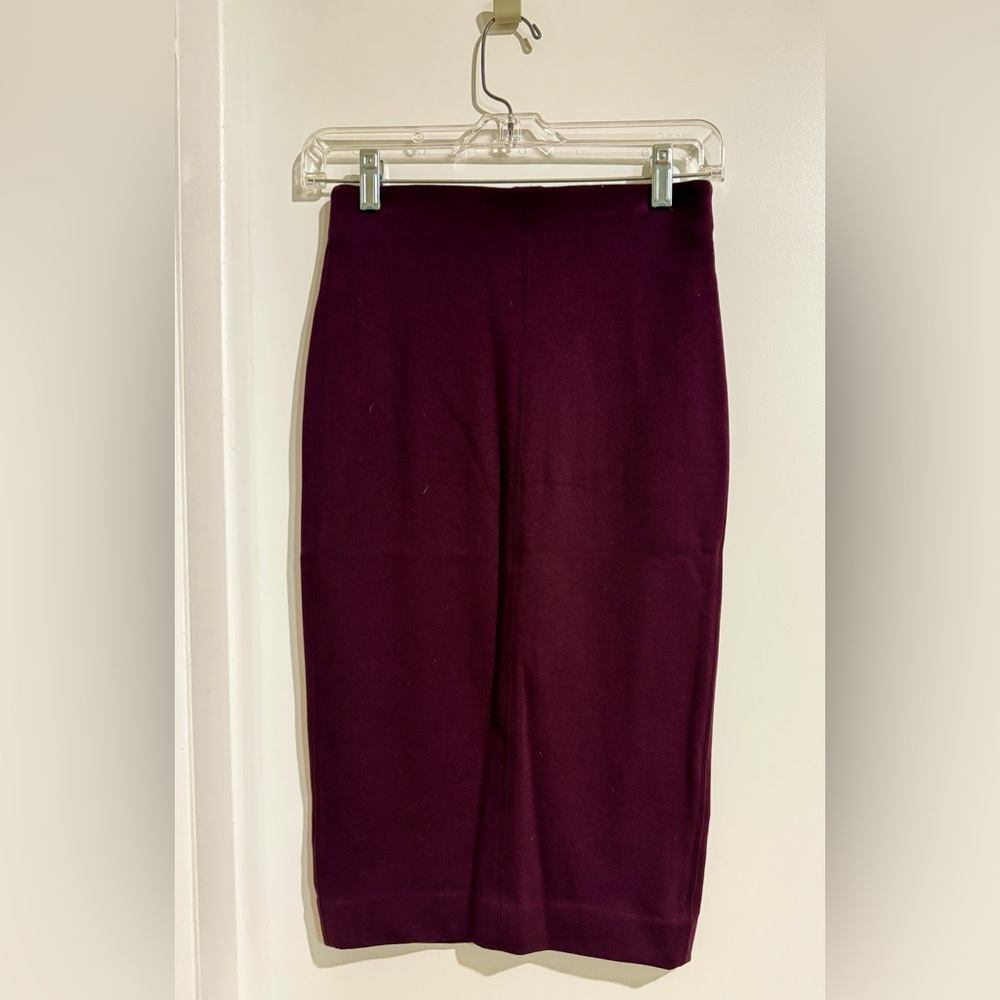 Wilfred Purple Pencil Skirt
